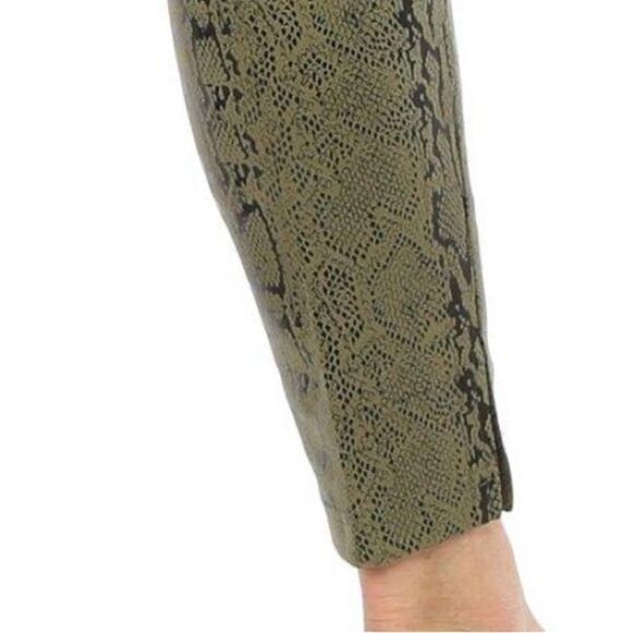 Zac & Rachel Womens Snake Print Pull On Pants Size Small - Picture 3 of 10